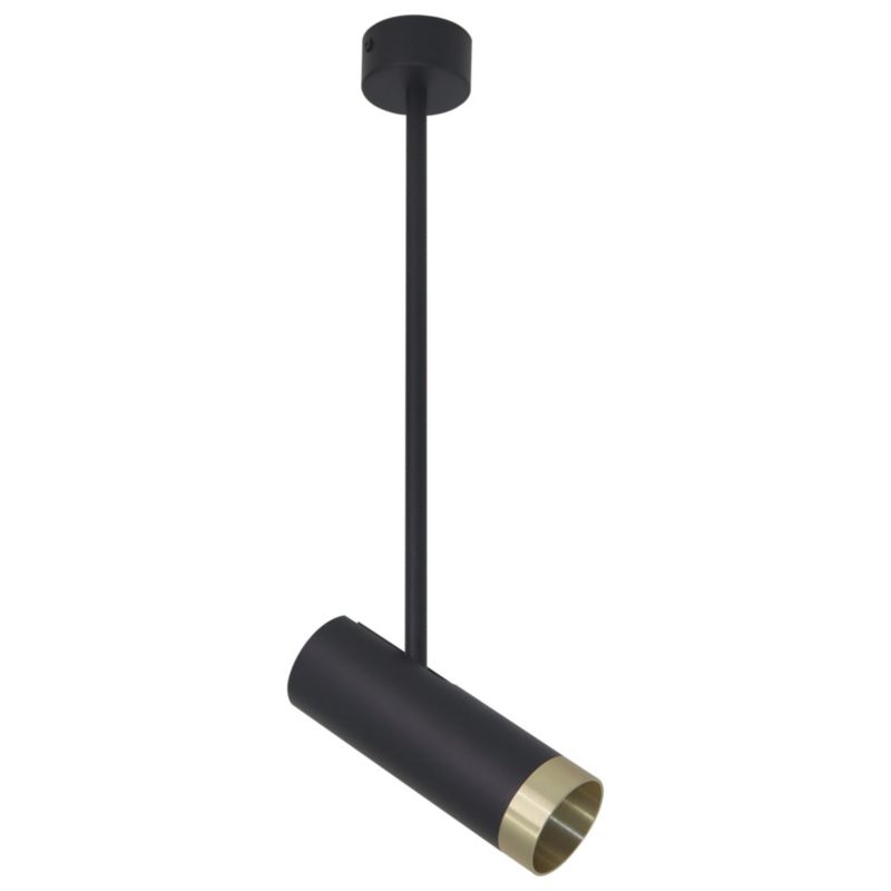 Lampa Sanico Goldlux PORTO 1xGU10 sufitowa czarna/złota IP20 - 1 szt.