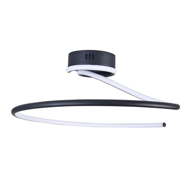 Lampa Sanico Goldlux sufitowa DIUNA LED 34W czarna 4000K IP20 - 1 szt.
