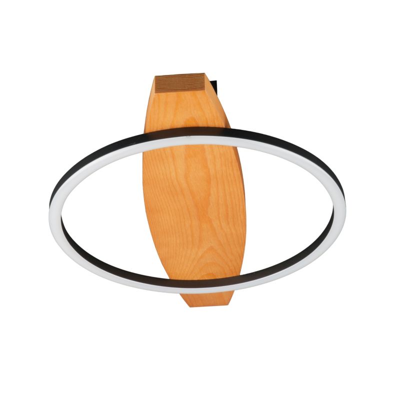 Lampa Sanico Goldlux sufitowa MELISA 1 LED 12W czarna 4000K IP20 - 1 szt.