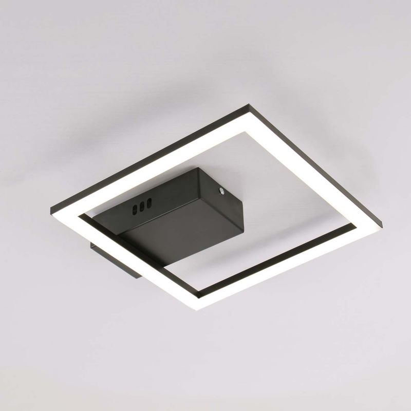 Lampa Sanico Goldlux sufitowa RITA 1 LED 14W czarna 4000K IP20 - 1 szt.