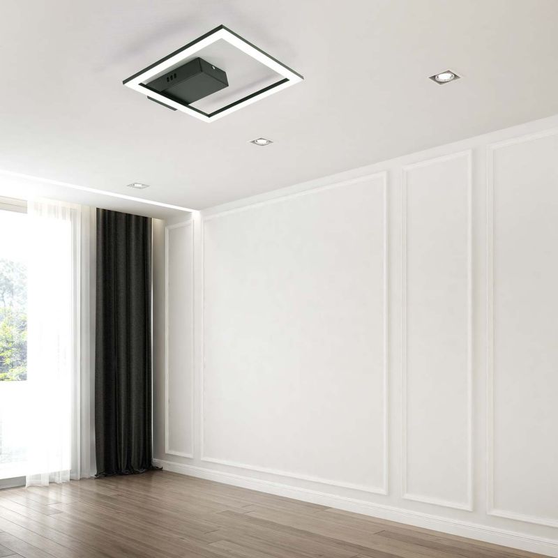 Lampa Sanico Goldlux sufitowa RITA 1 LED 14W czarna 4000K IP20 - 1 szt.
