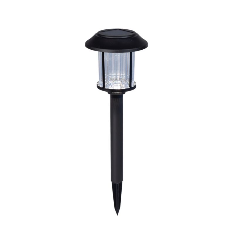 Lampa solarna Bublik wbijana czarna