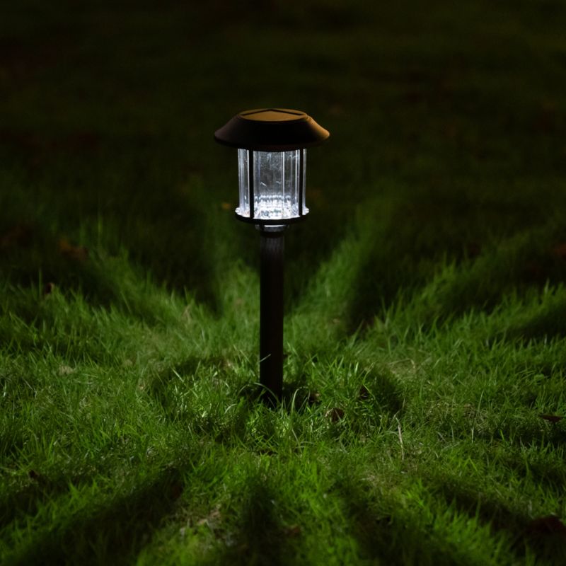Lampa solarna Bublik wbijana czarna