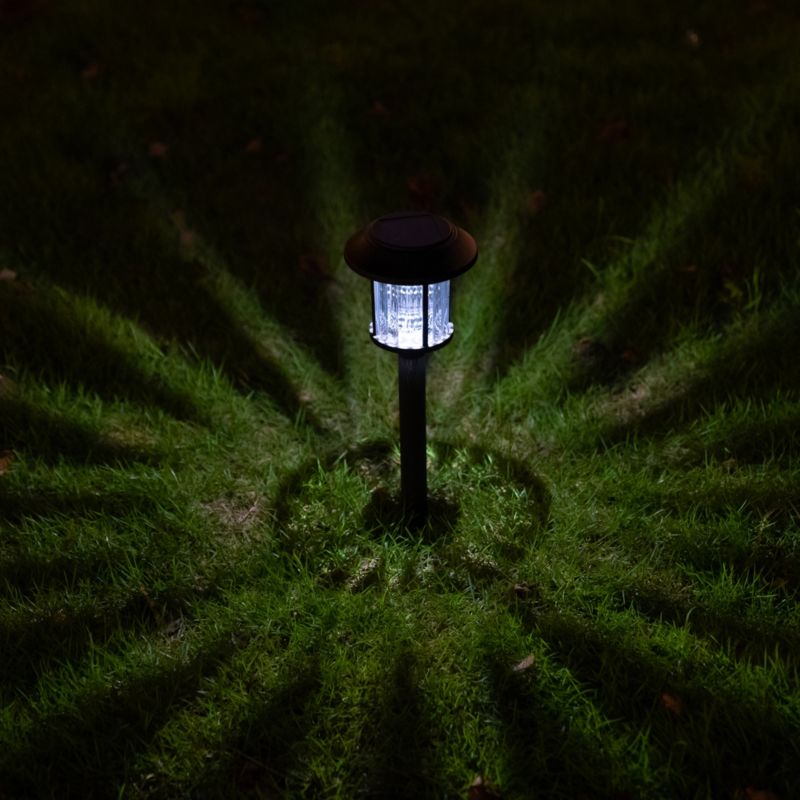 Lampa solarna Bublik wbijana czarna
