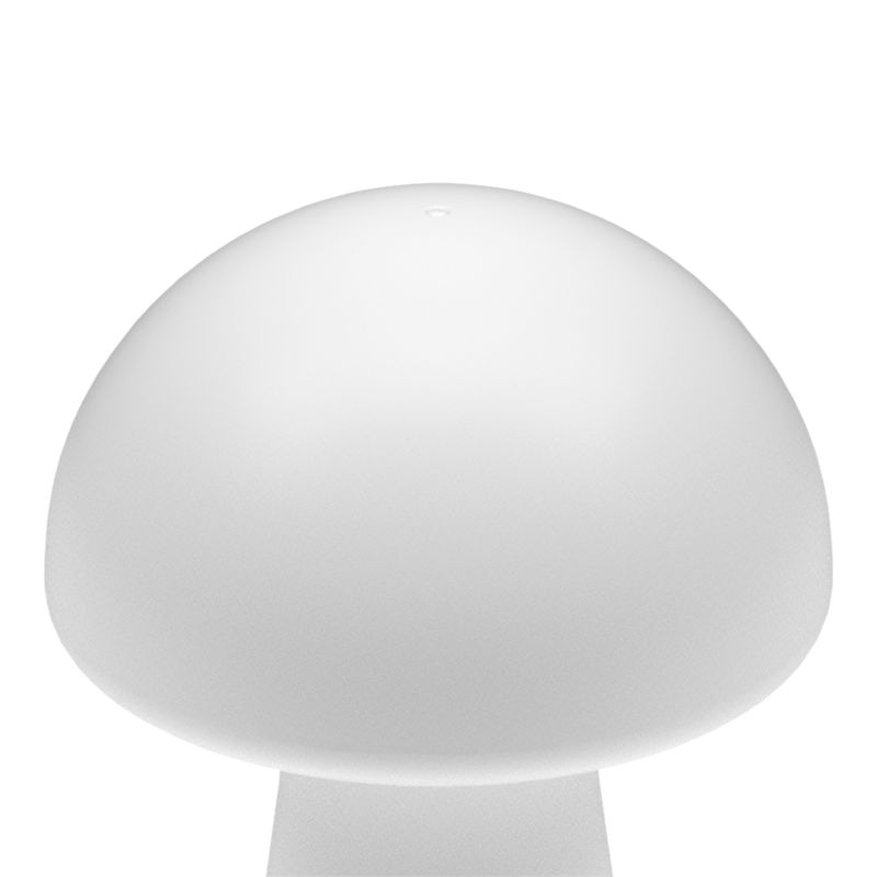 Lampa solarna Mushroom RGB IP44 biała