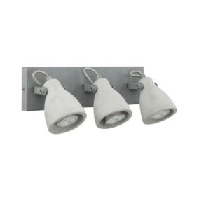 Lampa spot 3-punktowa Mistago Regulowana Beton Szary 1szt.