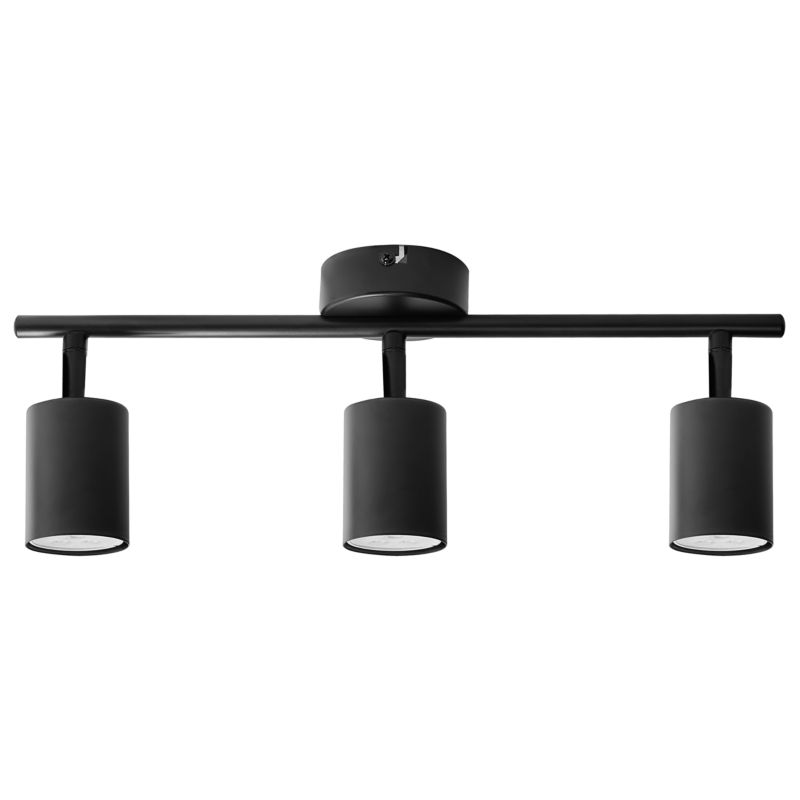Lampa spot 3-punktowa Nyando Metal Czarny 1 szt.