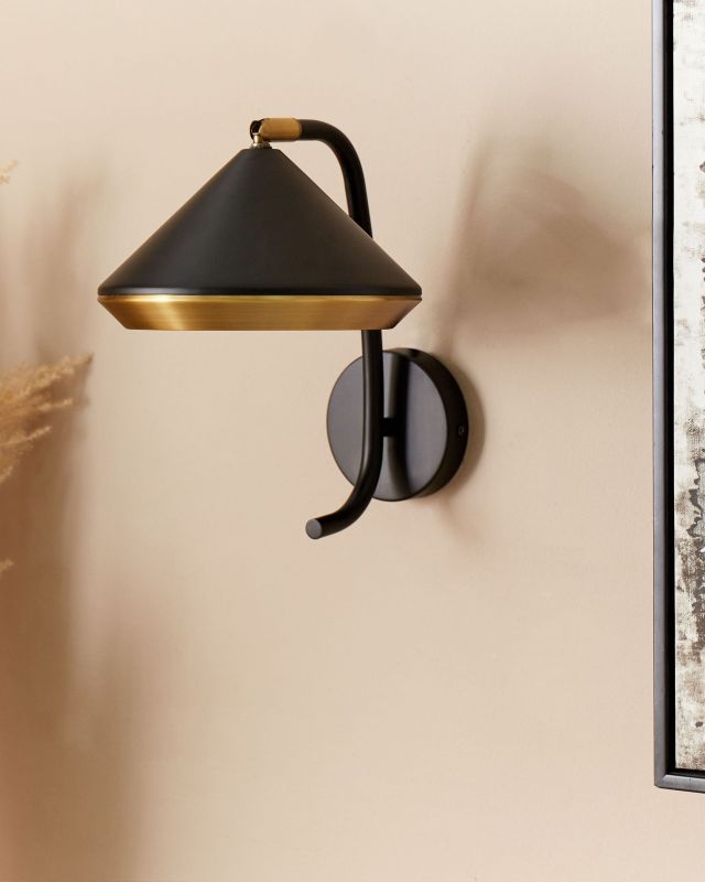 Lampa spot Mokvi Regulowana Metal Czarny 1 szt.