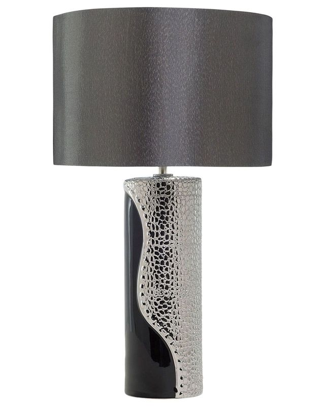 Lampa stołowa Aiken Porcelana Czarny 1 szt.