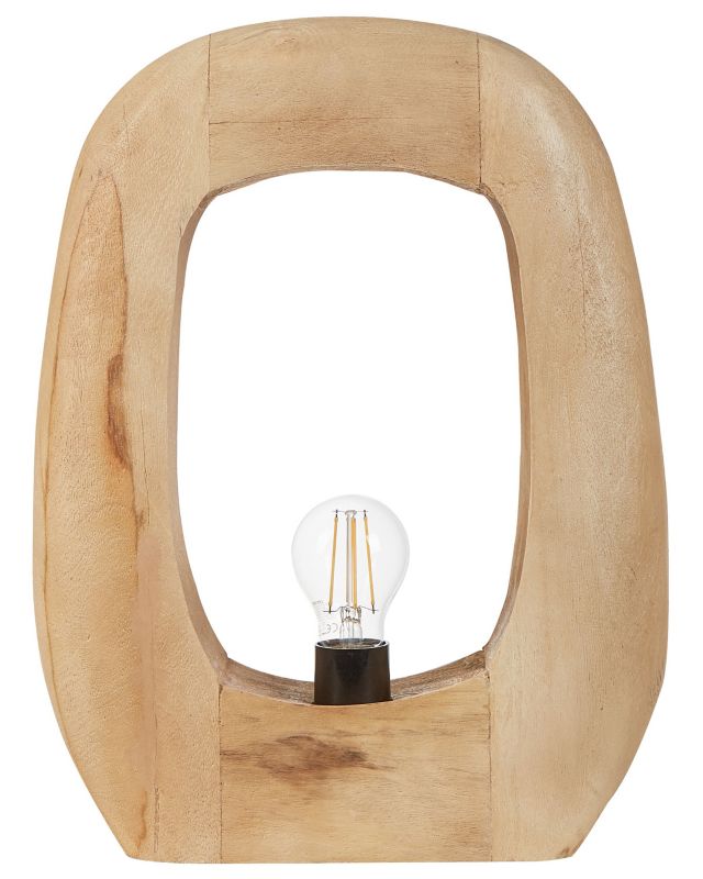 Lampa stołowa Ajay Jasne drewno 1 szt.