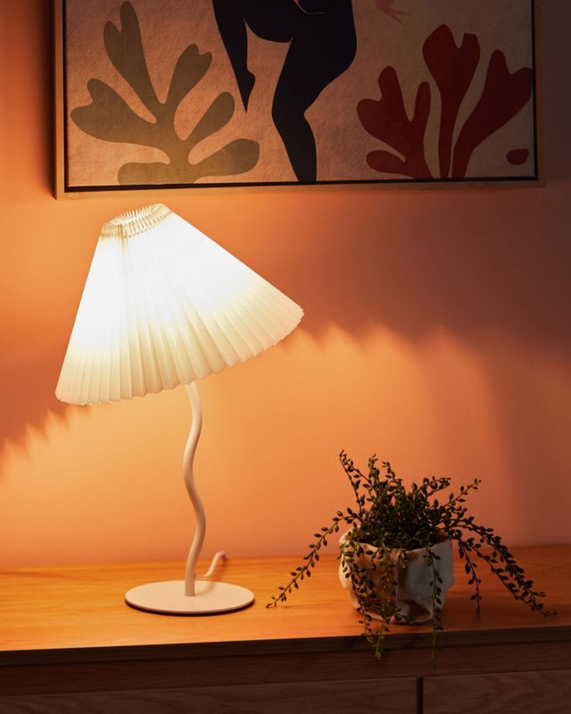Lampa stołowa Alwero Metal Biały 1szt.