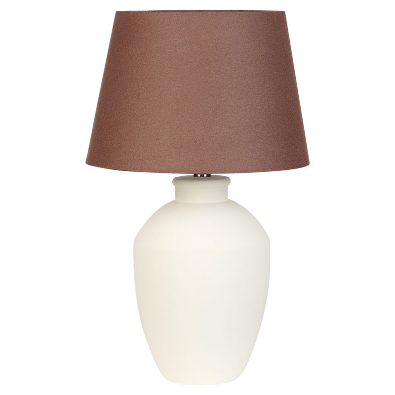 Lampa stołowa Arcos Ceramika Biały 1szt.