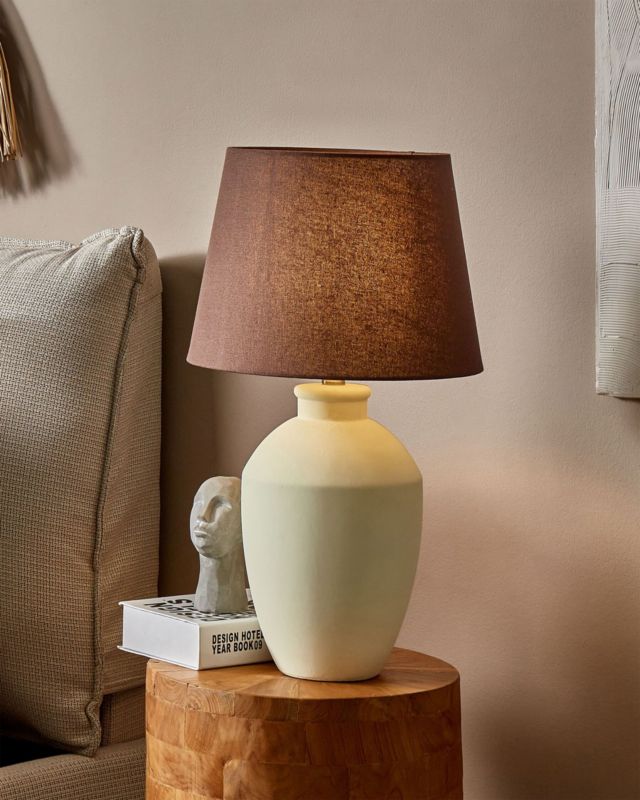 Lampa stołowa Arcos Ceramika Biały 1szt.