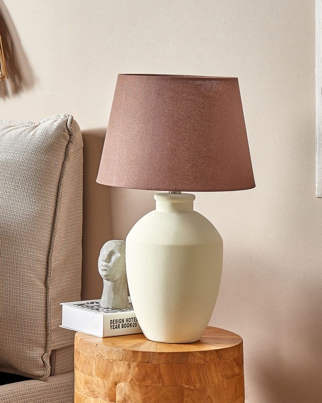 Lampa stołowa Arcos Ceramika Biały 1szt.