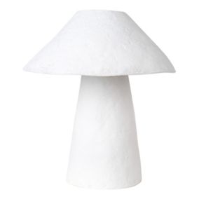 Lampa stołowa Arroyo Papier-mâché Biały 1szt.