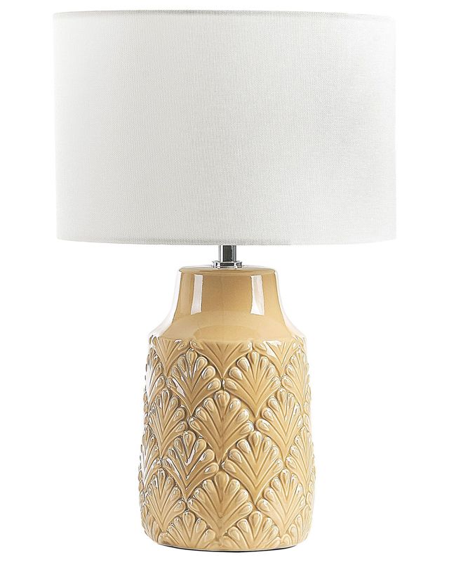 Lampa stołowa Balao Ceramika Żółty 1 szt.