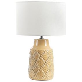 Lampa stołowa Balao Ceramika Żółty 1 szt.