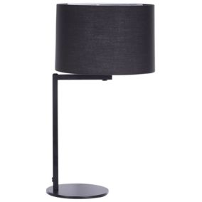 Lampa stołowa Baldwin Metal Czarny 1 szt.