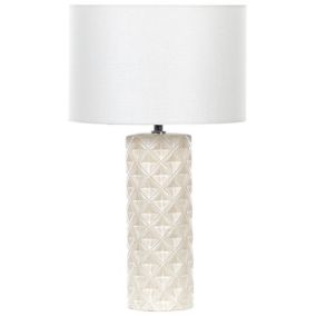 Lampa stołowa Balonne Ceramika Jasnobeżowy 1szt.
