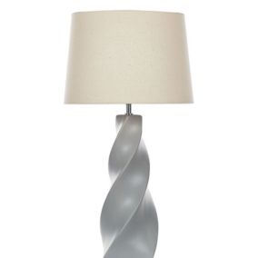 Lampa stołowa Belaya Ceramika Szary 1szt.