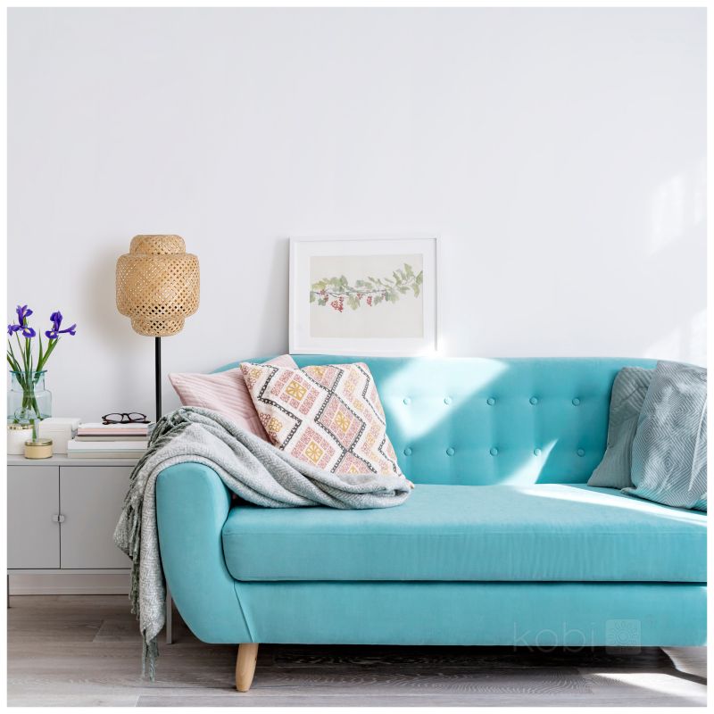 Lampa stołowa boho beżowo-czarna bambusowy pleciony klosz 1xE27 60W BOHO BONN ST MINI Kobi 1 szt.
