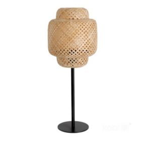 Lampa stołowa Bonn E27 Kobi 22cm bambusowy 1szt.