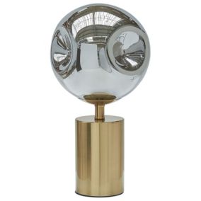 Lampa stołowa Boyd Metal Mosiężny 1szt.