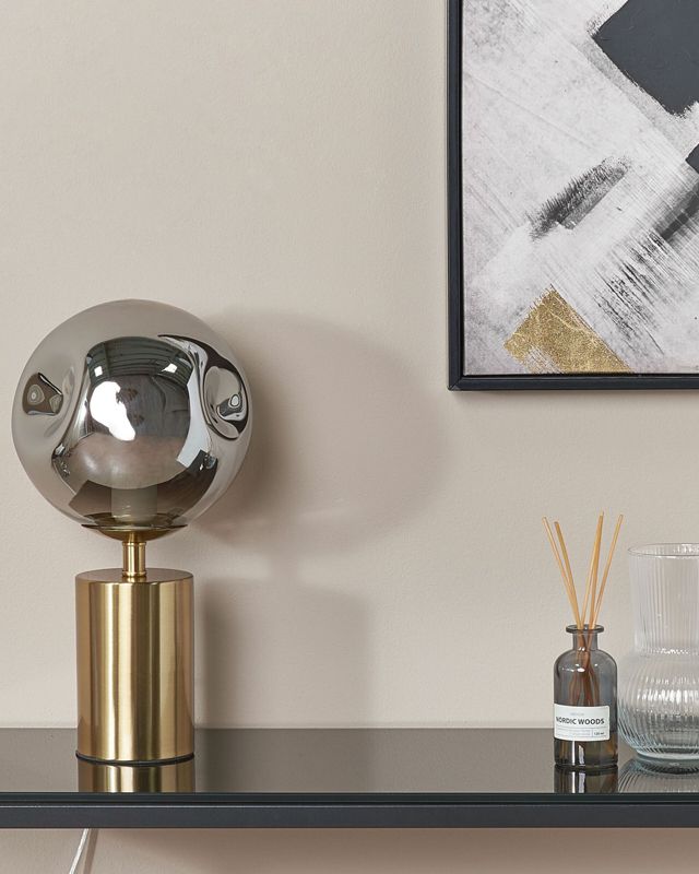 Lampa stołowa Boyd Metal Mosiężny 1szt.