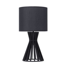 Lampa stołowa Carrion Czarny 1 szt.