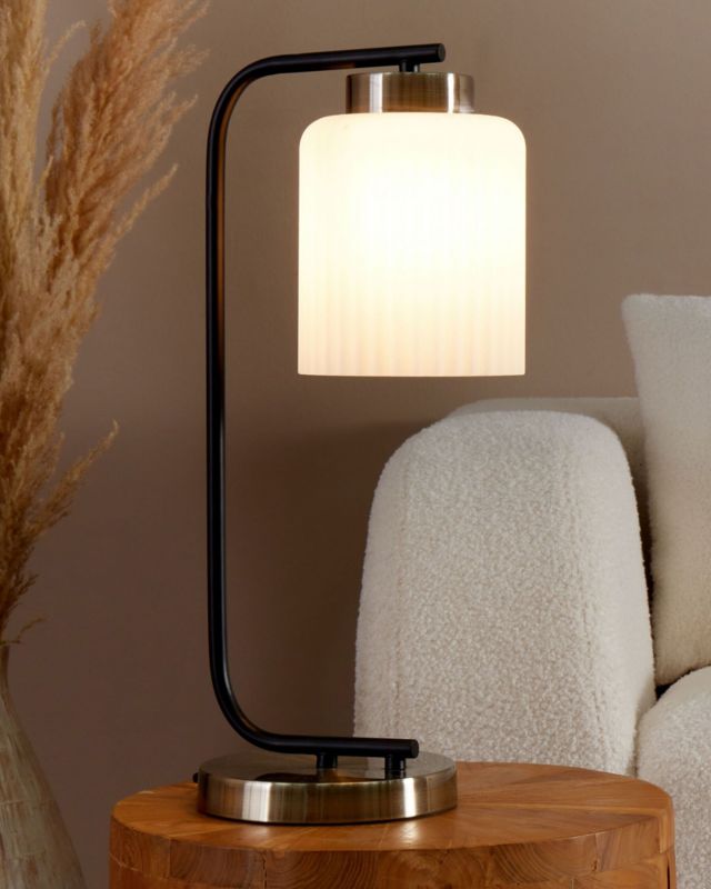 Lampa stołowa Caudelo Metal Czarny 1 szt.