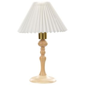 Lampa stołowa Cooks Drewno Jasne drewno 1szt.