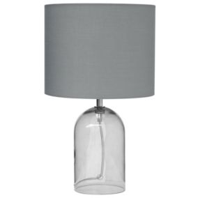 Lampa stołowa Devoll Szary 1 szt.