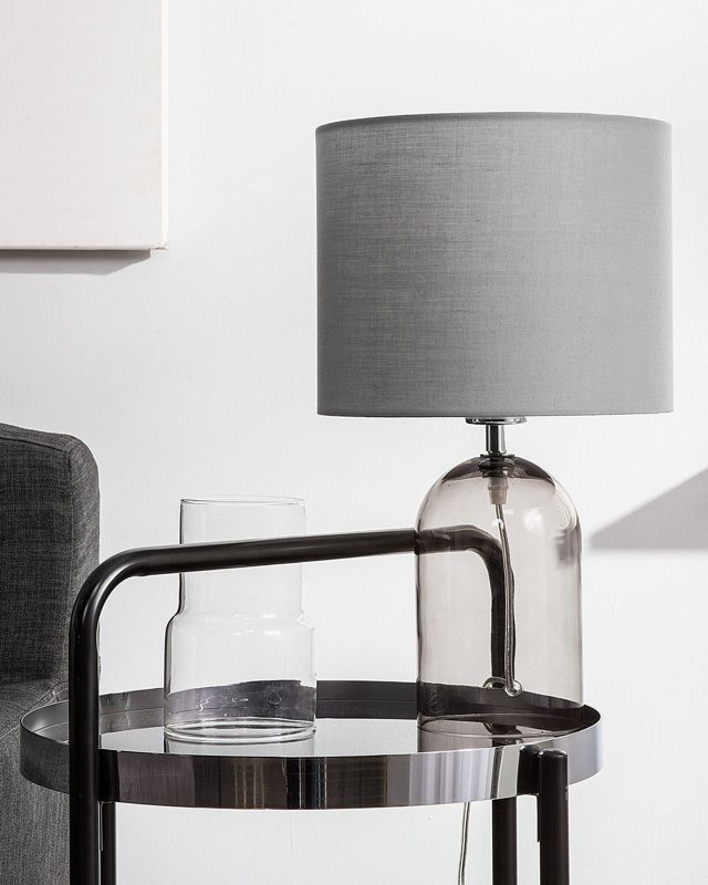 Lampa stołowa Devoll Szary 1 szt.