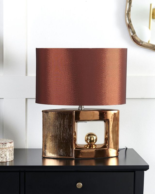 Lampa stołowa Duero Brązowy 1 szt.