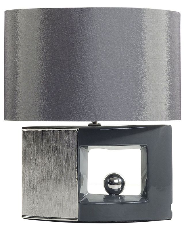 Lampa stołowa Duero Porcelana Ciemnoszary 1 szt.
