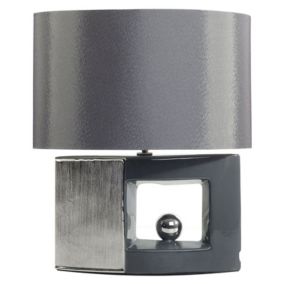 Lampa stołowa Duero Porcelana Ciemnoszary 1 szt.