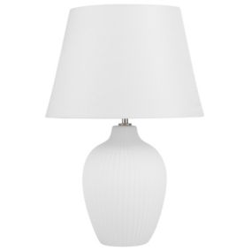 Lampa stołowa Fergus Ceramika Biały 1szt.