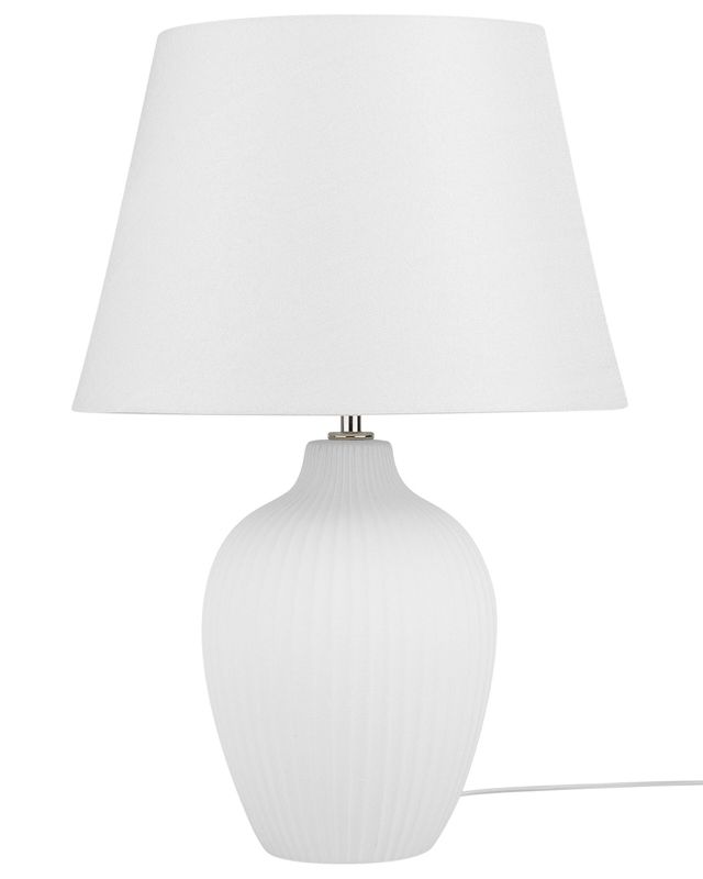 Lampa stołowa Fergus Ceramika Biały 1szt.