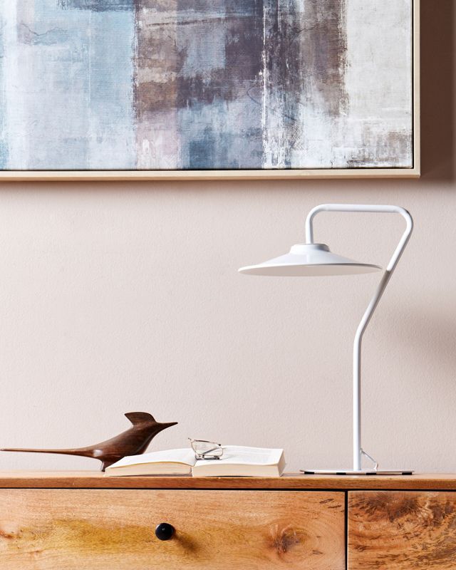 Lampa stołowa Galetti Metal Biały 1szt.