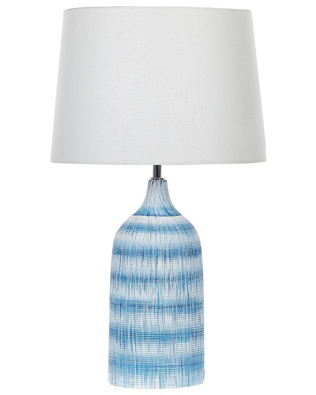Lampa stołowa Georgina Ceramika Niebieski 1 szt.