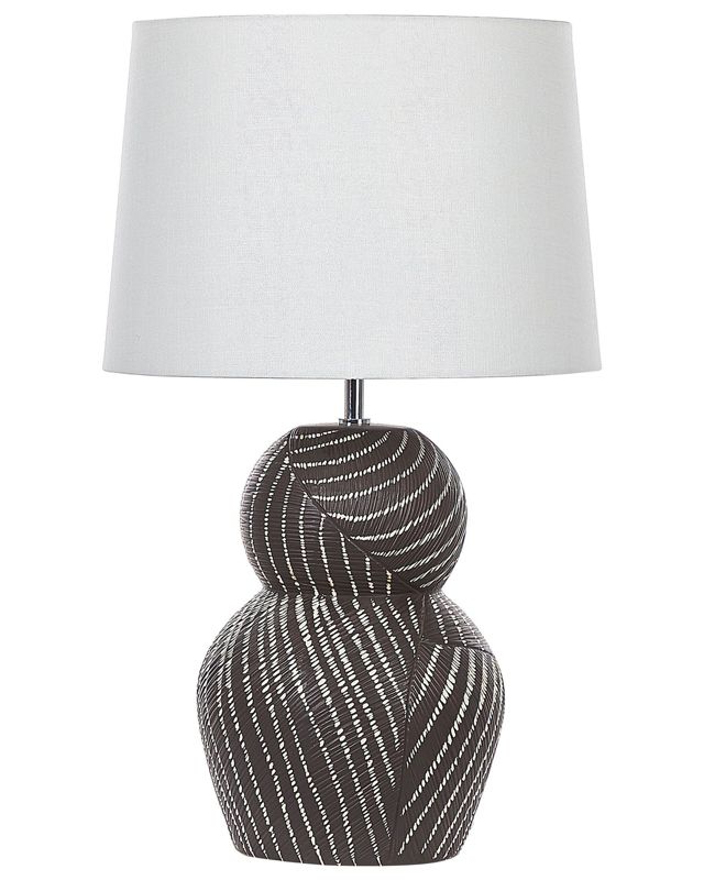 Lampa stołowa Guapore Ceramika Czarny 1 szt.