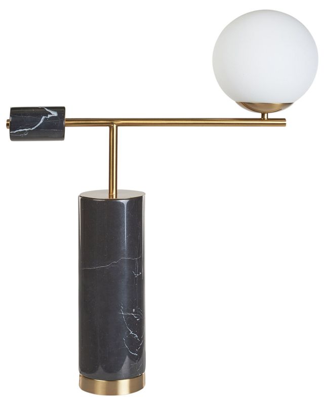 Lampa stołowa Hondo Kamień Czarny 1 szt.