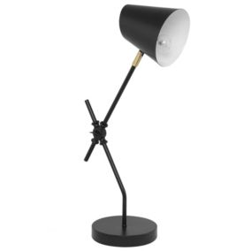 Lampa stołowa Horton Metal Czarny 1 szt.