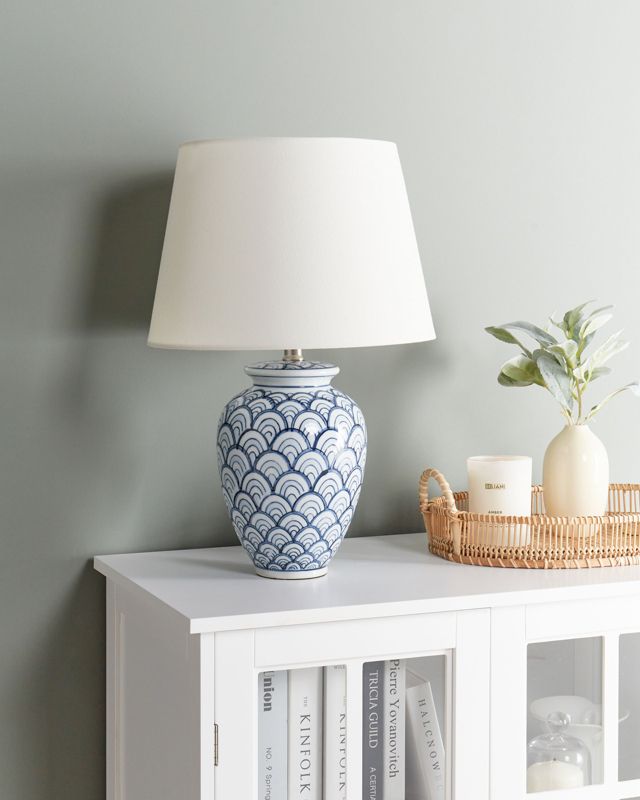 Lampa stołowa Jauca Porcelana Biały 1 szt.