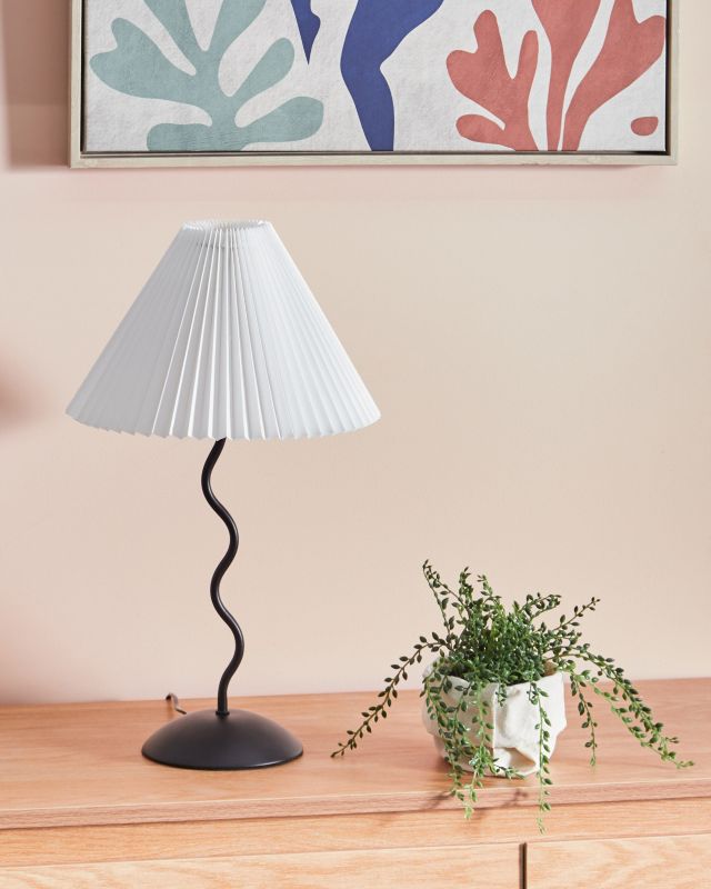 Lampa stołowa Jikawo Metal Biały 1szt.