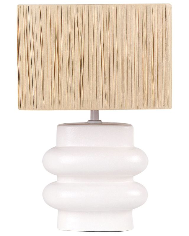 Lampa stołowa Judy Ceramika Biały 1 szt.