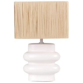Lampa stołowa Judy Ceramika Biały 1 szt.