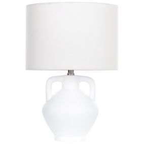Lampa stołowa Labrada Ceramika Biały 1szt.