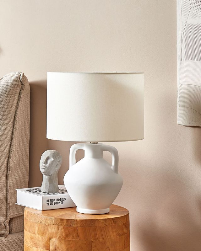 Lampa stołowa Labrada Ceramika Biały 1szt.