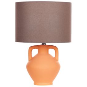 Lampa stołowa Labrada Ceramika Pomarańczowy 1 szt.